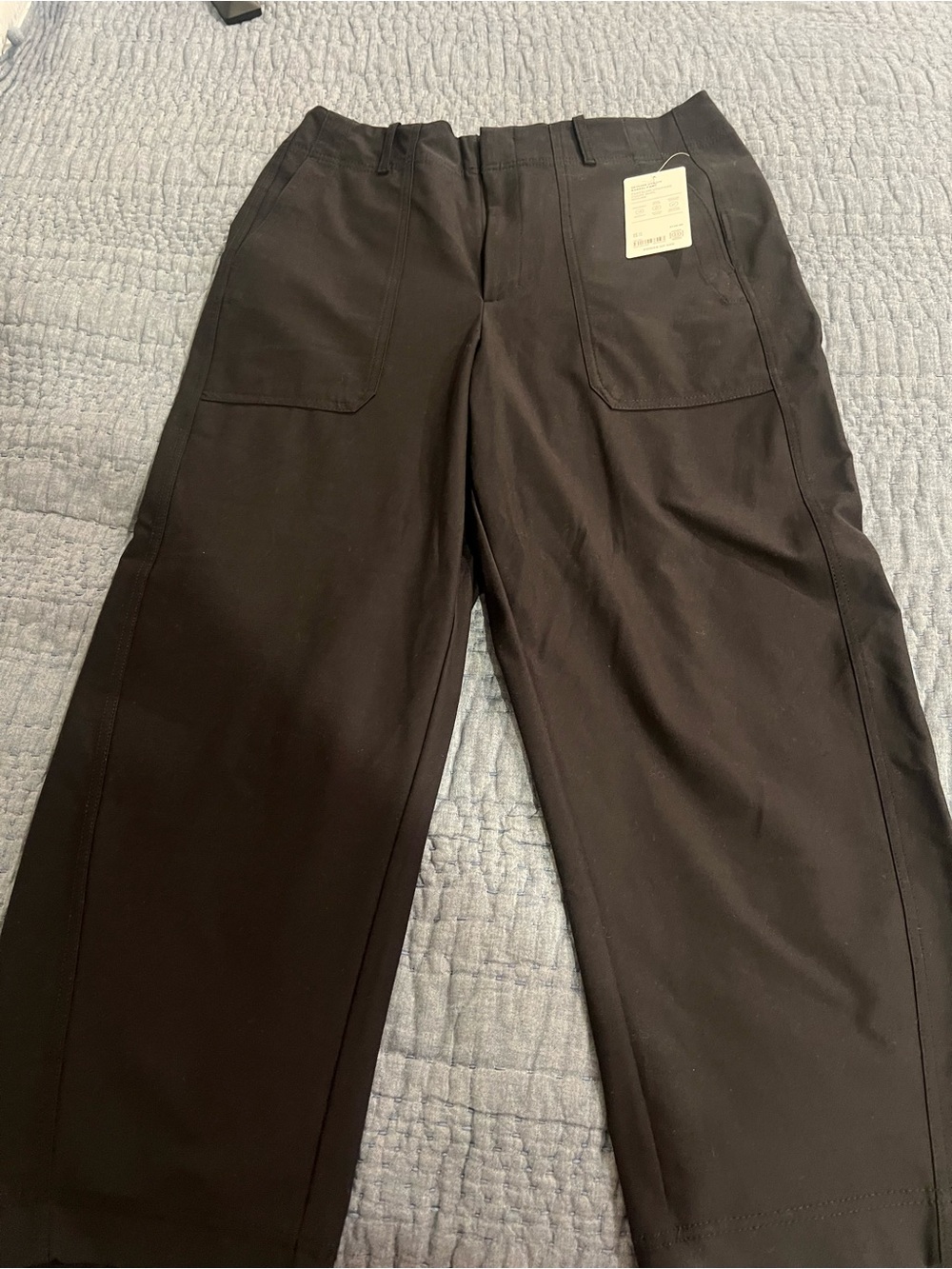 Women’s Athleta Skyline Utility Barrel Pant Black Size 14